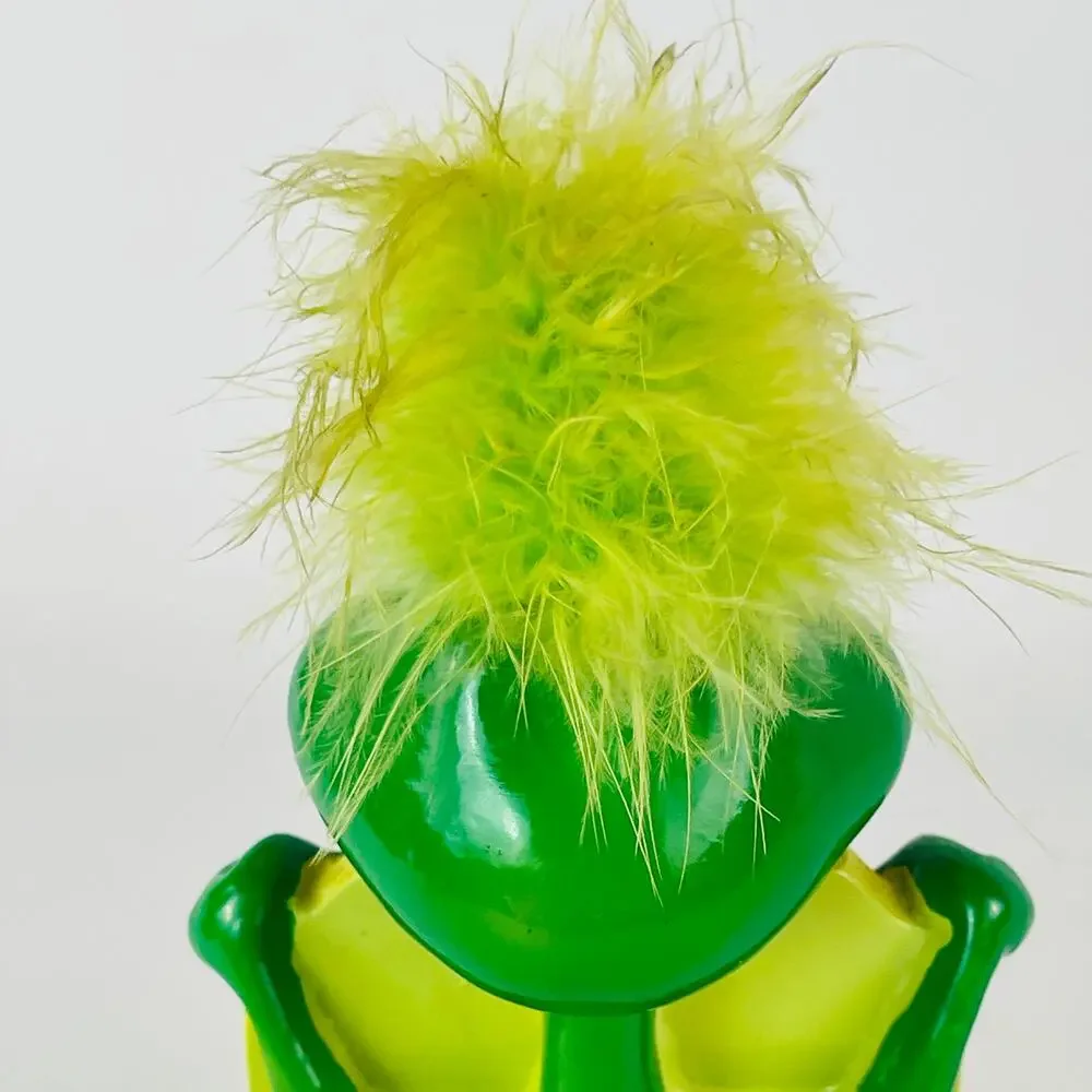 Funny Green Frog Perpetual Calendar; Is it Friday Yet? Month/Day. RARE